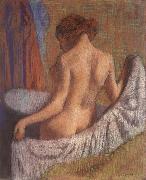 Edgar Degas After the Bath,woman witl a towel china oil painting artist